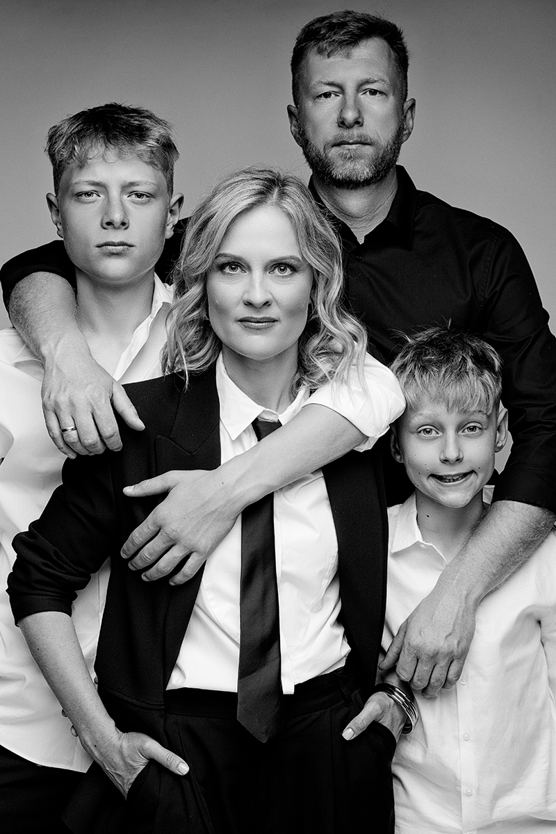 Sesja rodzinna w studio fotograficznym w Piasecznie